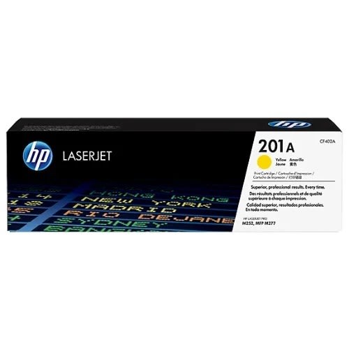 201a Yellow Original LaserJet Toner Cartridge - cf402a