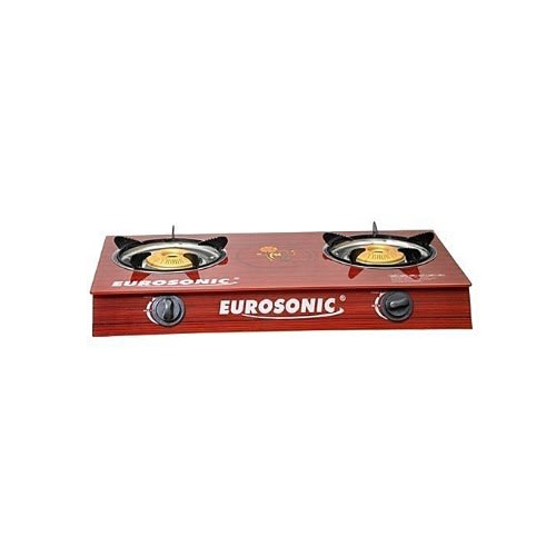 2 Burner Glass Table Top Gas Cooker