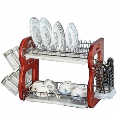 Wooden Kitchen Rack - 16