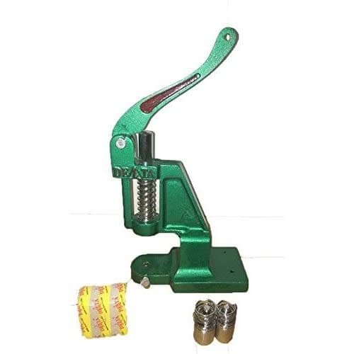 Button Cover Pressing Machine +4 Press Buttons Dice