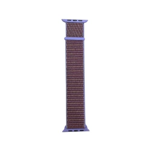 Nylon Strap For Apple Watch All Series - 45mm - 44mm - 42mm - Plum