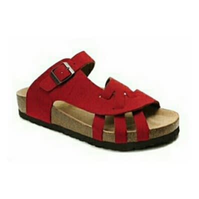 Men's Suede Footwear - Red