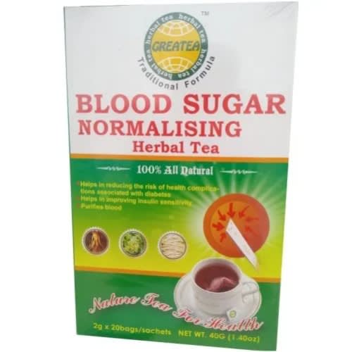 Blood Sugar Normalising Herbal Tea - 20 Teabags