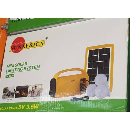 Energy Solar Energy Home Lighting Kit - Powerflo With Radio