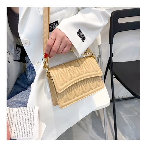 Ladies Hand Bag - Beige