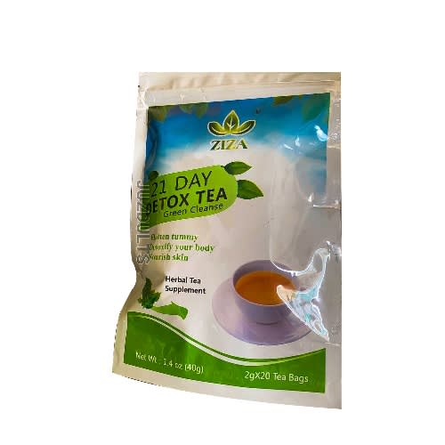 Ziza 21 Day Detox Herbal Flat Tummy Tea - 20g