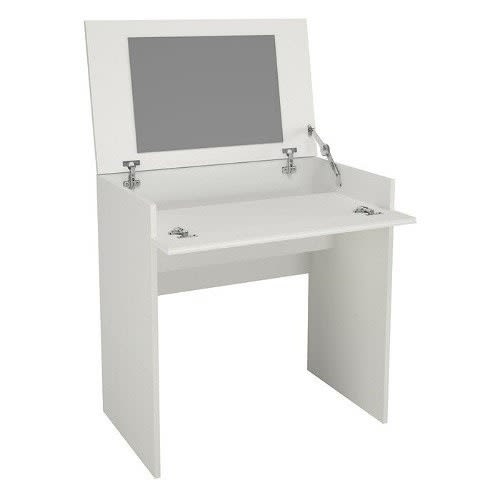 Vanity With Mirror - White