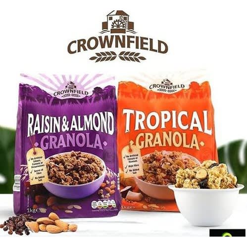 Delicious Raisin Almond & Tropical Granola - 2kg - 2 Packs