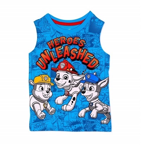 Paw Patrol Toddler Boy's Sleeveless Tank  Top