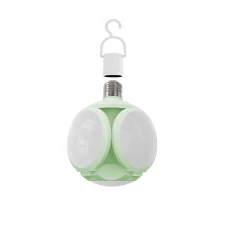 Multi Direction Led Ac/dc Rechargeable Light - Ball Lamp (green)