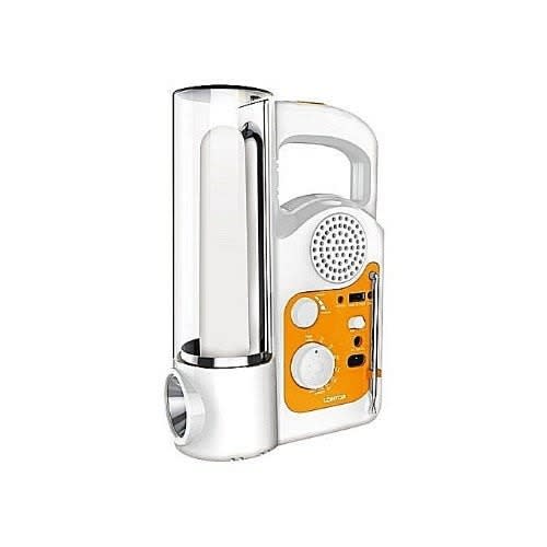 Rechargeable USB Output LED Lamp With Radio