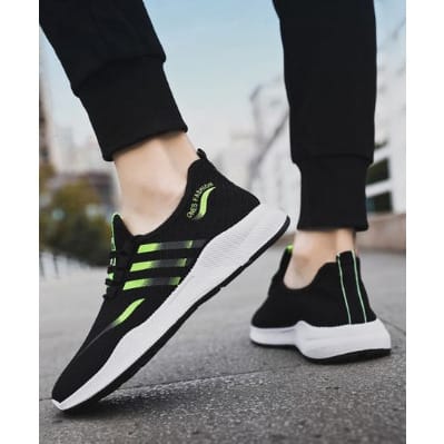 Sports Sneakers - Black Green