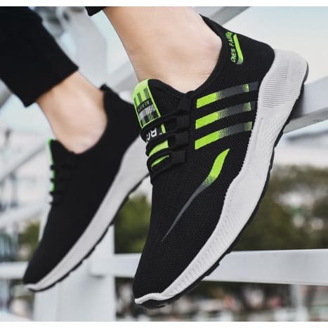 Sports Sneakers - Black Green