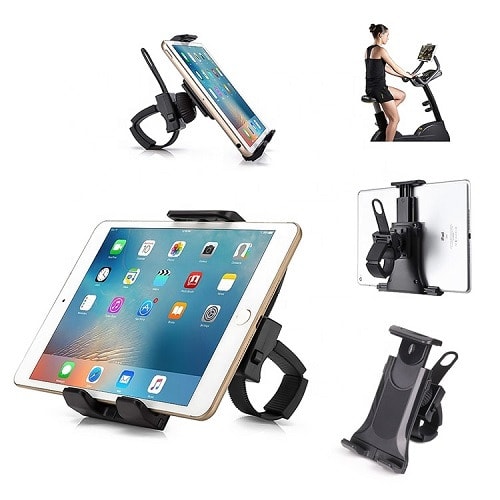 Treadmill Bicycle Handlebar Mobile Phone Mount Holder
