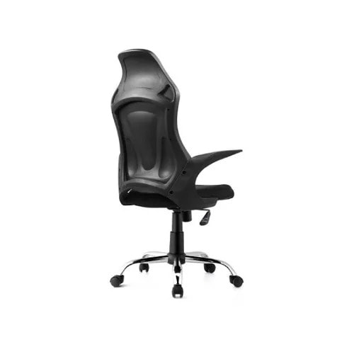 Modern Home & Office Swivel Ergonomic Chair- Red & Black