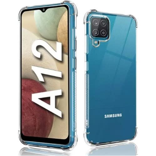 Transparent Back Case For Samsung A12