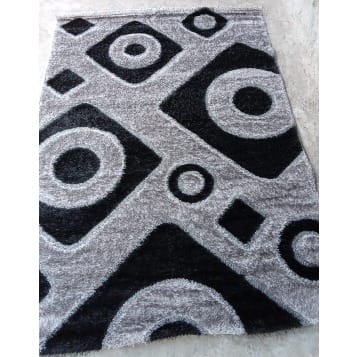 3 By 5ft Pattern Multicolor Center Shaggy Rug