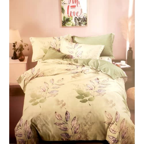 Flat Bedsheet/bedspread With Pillow Cases : 100% Turkish Cotton - Fx1068sku