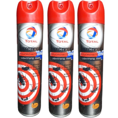 Insecticide - Foudroyant Extra Lightning Fast - 400ml X 3