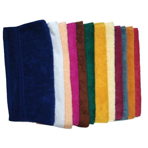 Colorful Face Towel - 6 Pieces