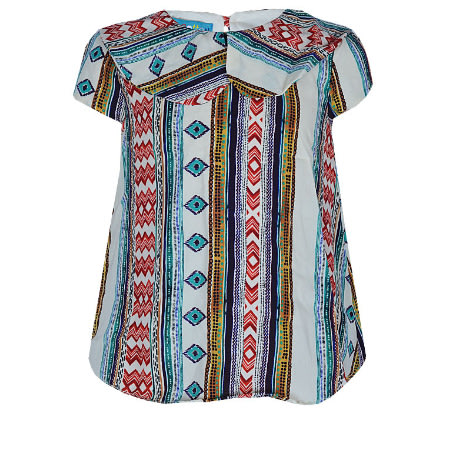BC Silk Long Top - Multicolour