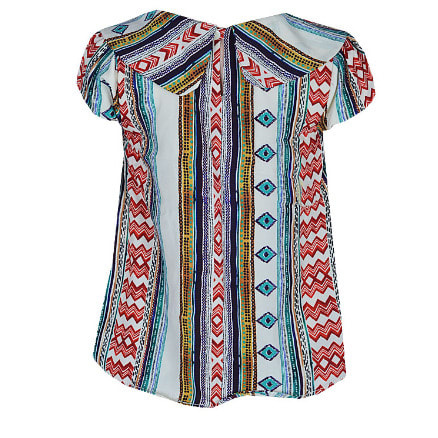 BC Silk Long Top - Multicolour