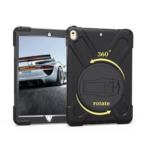 3 In 1 Shockproof Rugged Case With Pencil Holder For Ipad Air 3/pro 10.5