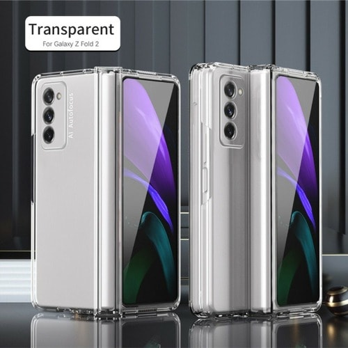 Full Protection Armor Phone Case + Screen Protector For Samsung Galaxy Z Fold 2