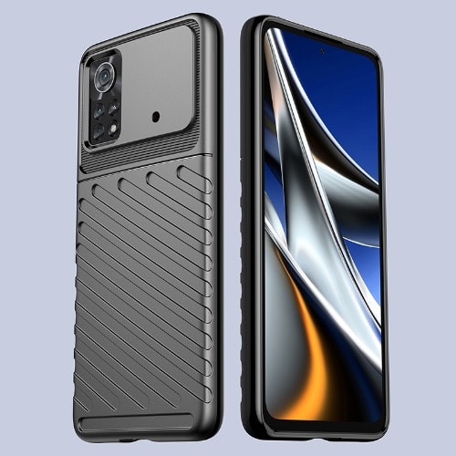 Silicone Shield Case For Poco X4 Pro 5G