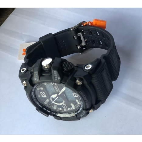 Digital Rubber Strap Sport Men's Wrist Watch