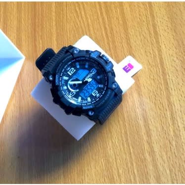 Digital Rubber Strap Sport Men's Wrist Watch