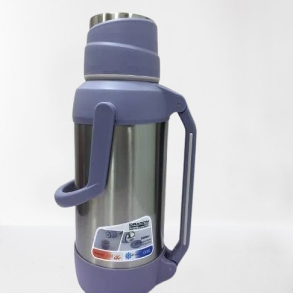 Stainless Steel Hot & Cold Dragon Water Flask - 3.2l