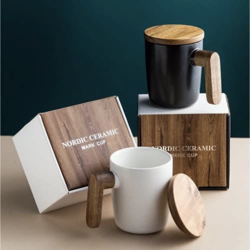 Nordic Ceramic Coffee Mug - 2pieces