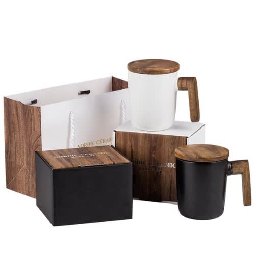 Nordic Ceramic Coffee Mug - 2pieces