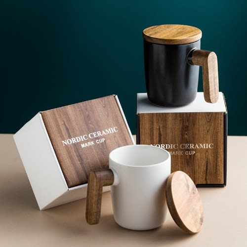 Nordic Ceramic Coffee Mug - 2pieces