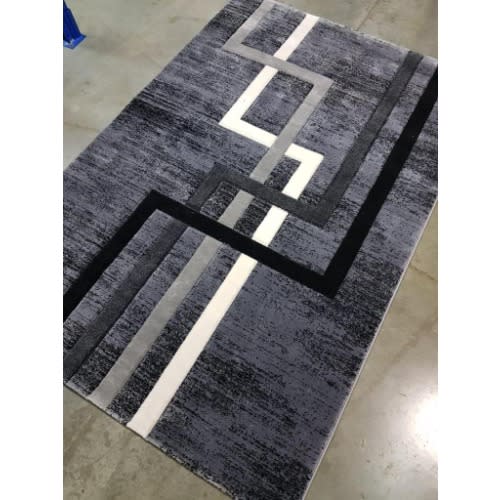 Retro Pattern - Center Turkish Rug - 3 By 5ft  - Multicolor
