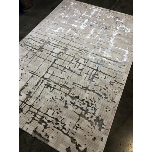 Retro Pattern - Center Turkish Rug - 3 By 5ft  - Multicolor