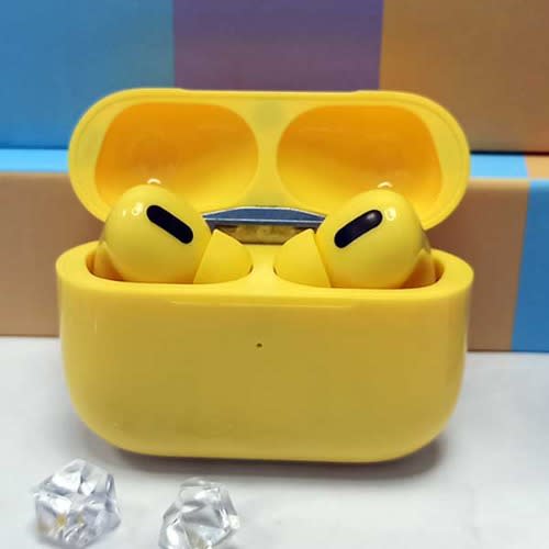 Macaron Air Pro 3 Bluetooth Earbuds - Yellow