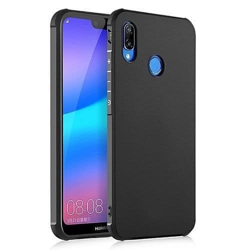 Silicon Back Case For Huawei P20 Lite - Black