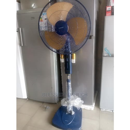 18" Hf Concord Standing Fan With Light And Timer