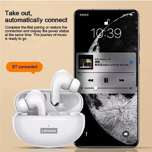 Bluetooth Earbud- Lp5 - White