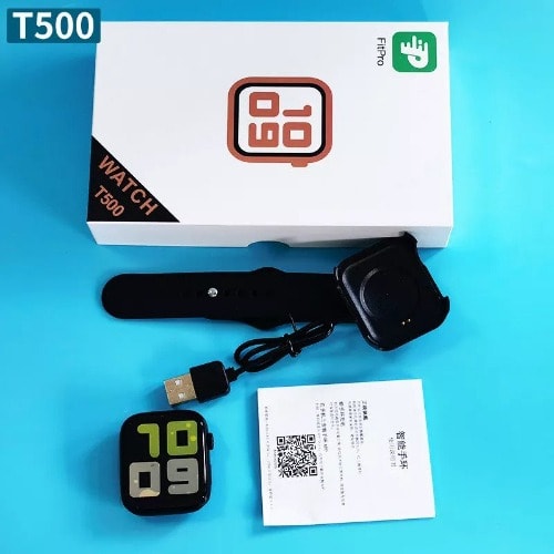 Smart Watch - T500 - Black