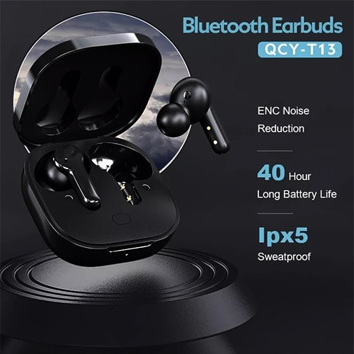 T13 Wireless Earbud - Black