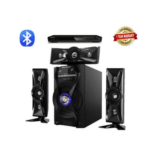 Powerful Home Theatre With Bluetooth Function + Free Dvd + Free Surge