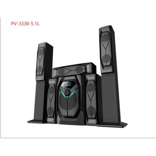 Home Theatre System 5 Speaker With Dvd - Pv-3338-5.1