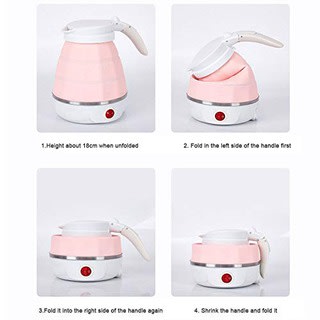 Foldable Silicone Electric Kettle - 680w - 0.5L