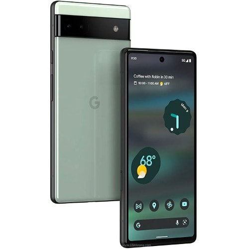Pixel 6a 5G - 6.1" OLED - 128GB ROM - 6GB RAM - Nano-SIM - 4410mAh - Fingerprint - Sage Green
