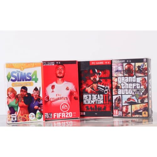 4 In One Collection Of Pc Games