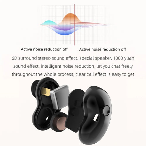 S6 Plus Wireless Bluetooth hi-fi 5.1 Earbuds