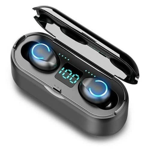 F9 5.0 Wireless Bluetooth Earbuds With Clear Bass And Long Battery Life